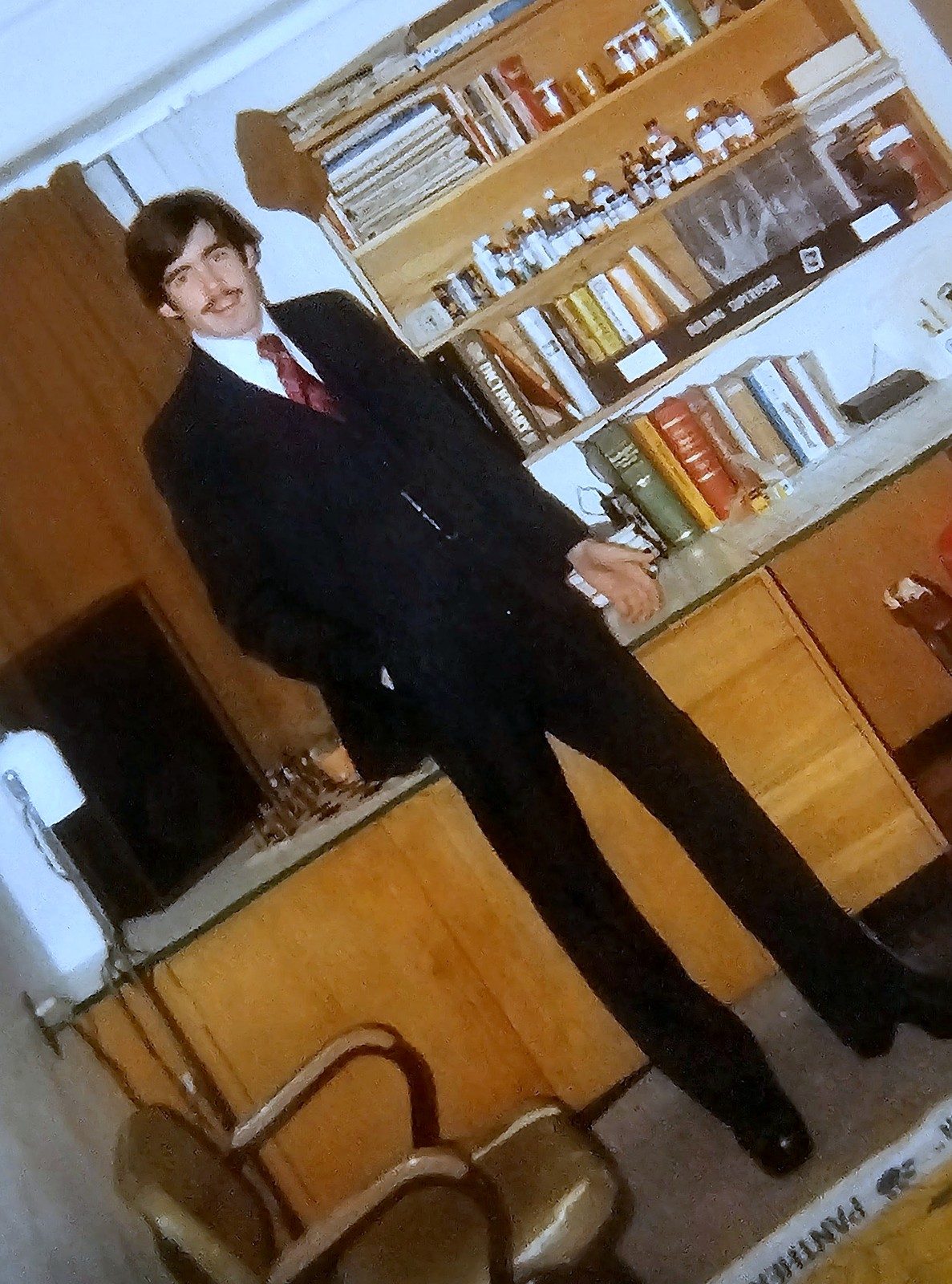 Tim O'Brien as a student at the University of Pittsburgh, dorm room in Tower C